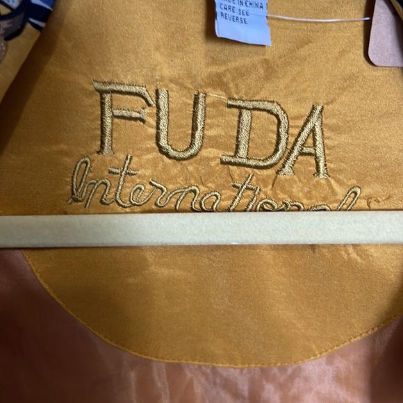 FUDA INTERNATIONAL SILK VINTAGE BOMBER - Picture 6 of 7